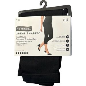 No Nonsense Cool Moves Seamless Shaping Capri